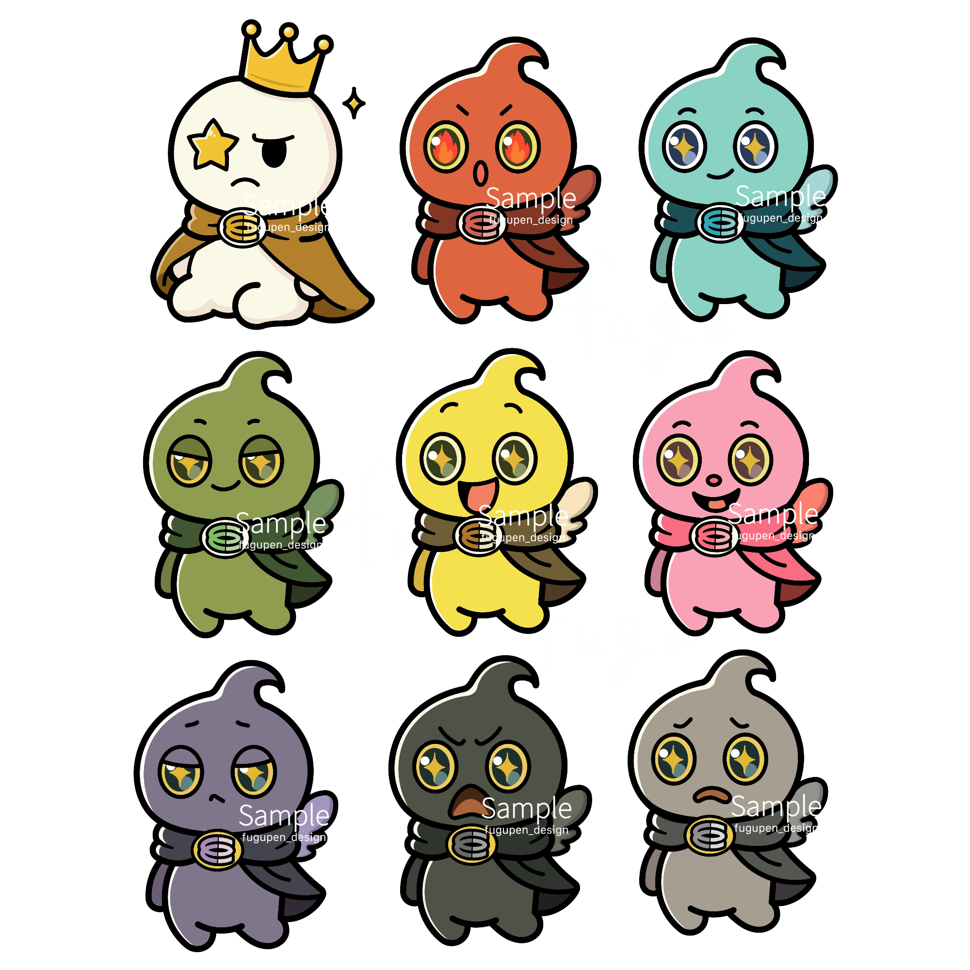 空調関連企業キャラクター『空気の妖精』